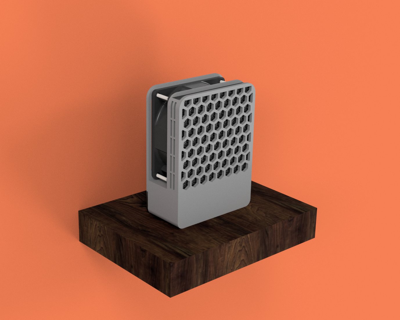Front Render of the Smoke extractor