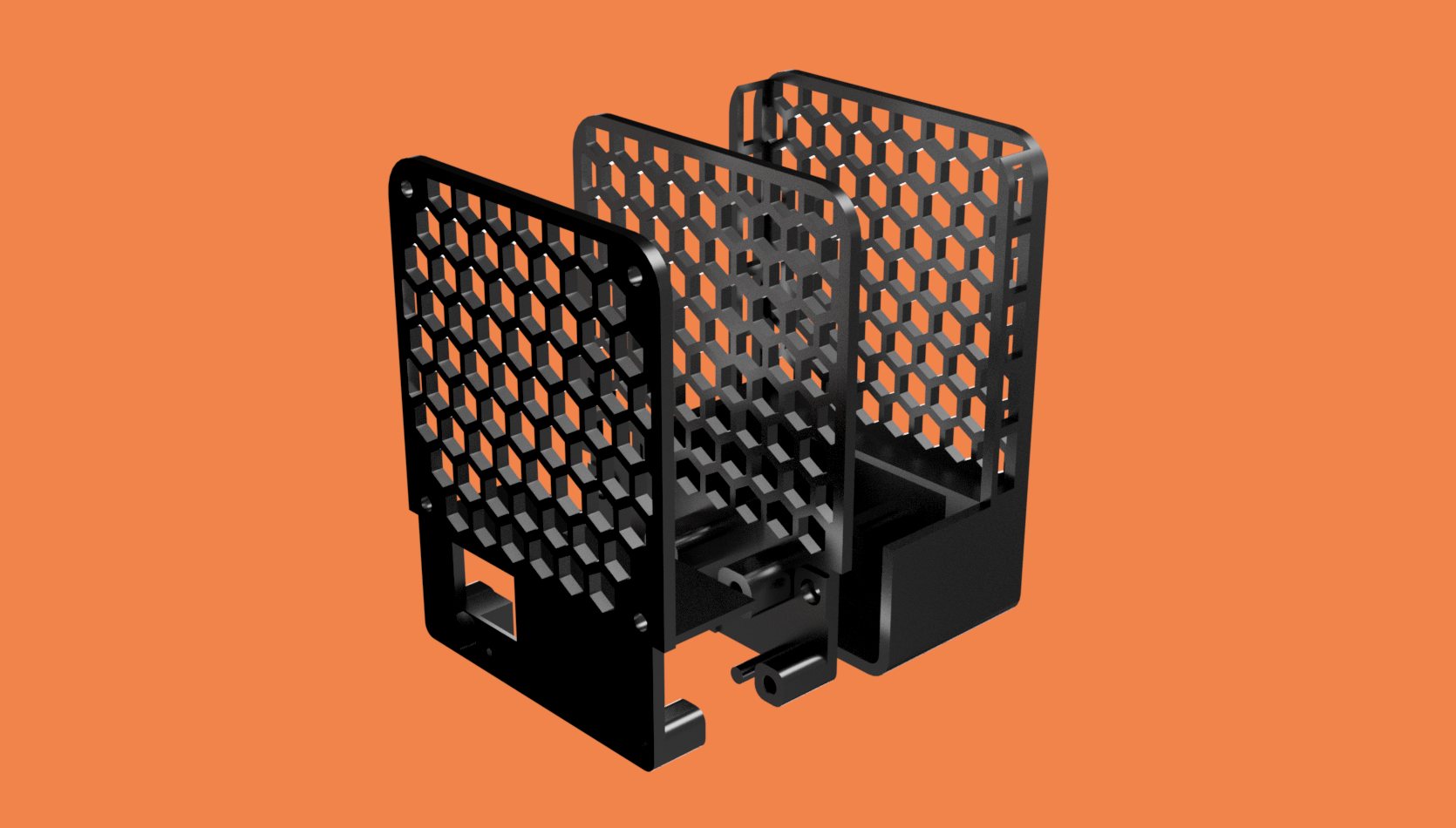 Back Final Render of the Smoke extractor