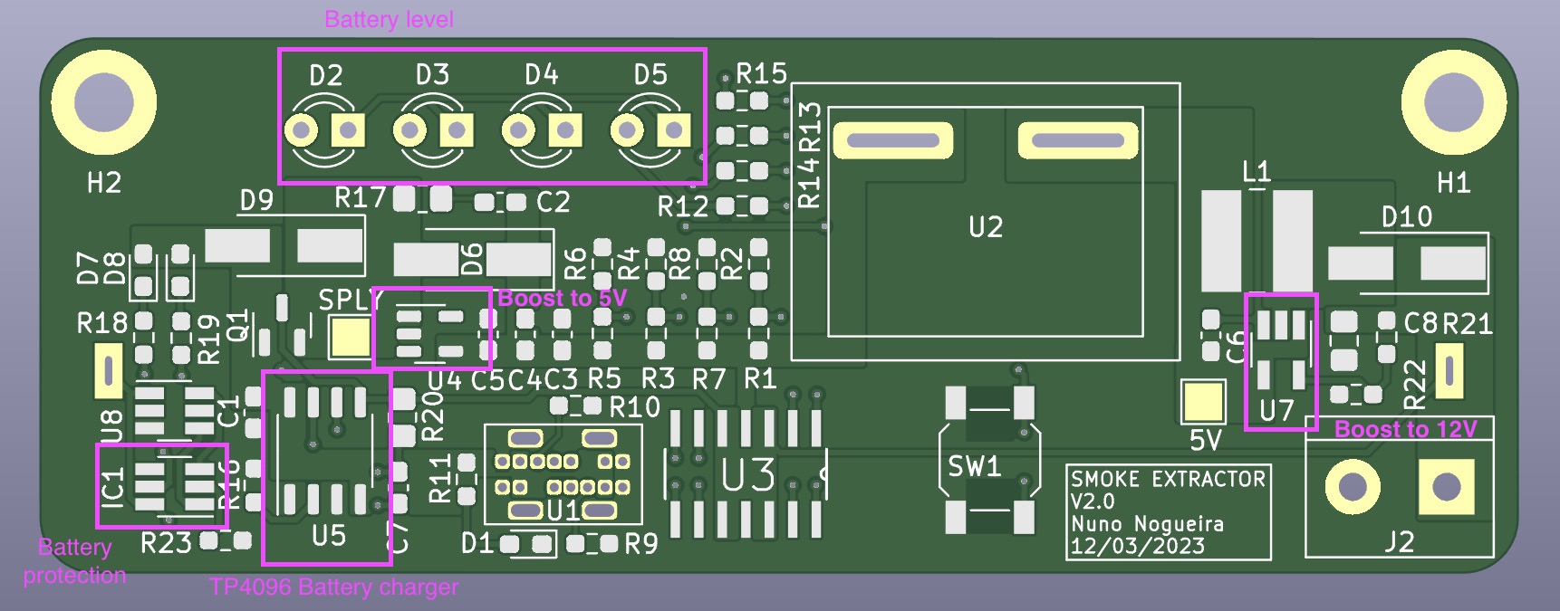 Smoke extractor v2 front